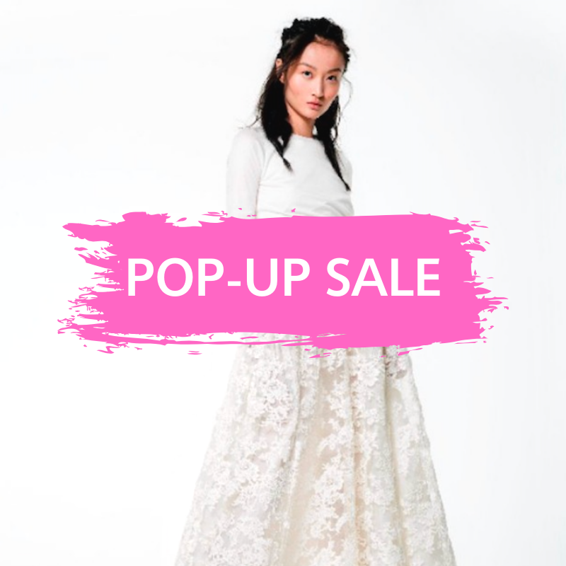 pop up bridal shop
